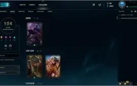 conta league of legends