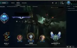conta league of legends