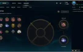 conta league of legends