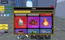 Roblox conta (blox fruits)