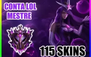 CONTA LOL | MESTRE | 115 SKINS |TODOS CAMPEOES