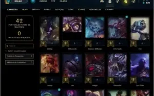 Conta Unranked com KAYLE JUIZA (RARA)