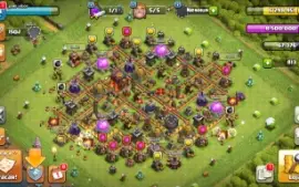 clash of clans cv 10 praticamente full baratinha