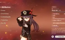 Conta com hu tao + personagens 4* ar20