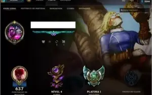 Conta League of legends