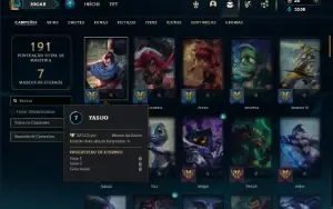 Bronze 2 com 90 Champs e 48 Skins
