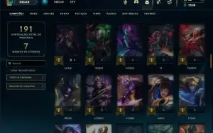 Bronze 2 com 90 Champs e 48 Skins