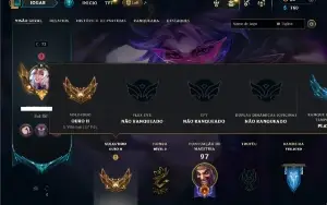 Ouro 2 com 60 Champs e 23 Skins ( MAIN ADC )