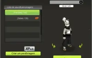 Vendo conta Brutas Panda lvl 145 em F3  C/ Set de Aparência