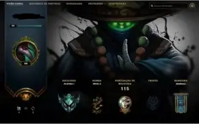 Conta LoL Platina 1