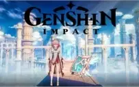 Conta Genshin Impact AR 5 com Yae Miko e Atlas Celestial