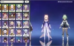 🔥Hutao + Ayaka + Kokomi + Diluc + Mona + Qiqi🔥AR50🔥