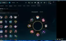 Conta LOL Diamante 2 SOLOQ Diamante3 Flex lv810 1547 skins