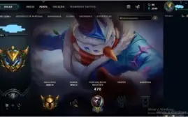 CONTA LEAGUE OF LEGENDS GOLD 4 92 SKINS LEVEL 251