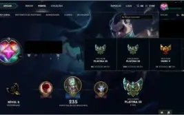 Conta League of Legends PLATINA III