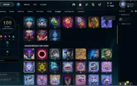 conta diamante 4 20 pdl ,17 skins 52 campeões