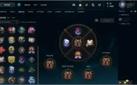 conta diamante 4 20 pdl ,17 skins 52 campeões