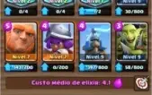Conta Clash Royal Arena 11 XP 9 6 Lendarias