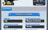 Conta Clash Royal Arena 11 XP 9 6 Lendarias