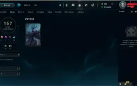Conta LoL quase todas as vitoriosas + kayle juíza