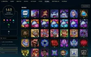 Conta LoL Esmeralda 53 skins