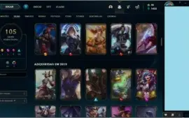 CONTA LOL - 149 CHAMPS E 105 SKINS - OURO COM MMR ALTO