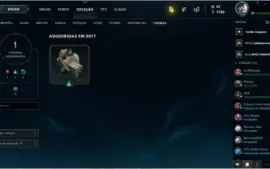 Vendo conta Platina League Of Legends