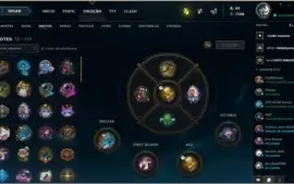 Vendo conta Platina League Of Legends