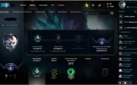 Vendo conta Platina League Of Legends
