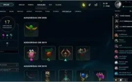 Vendo conta Platina League Of Legends