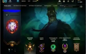 Conta lol GOLD IV ,  3 SKIN ULTIMATE