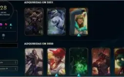 conta de lol gold3 flex e prata 1 solo queue