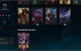 conta de lol gold3 flex e prata 1 solo queue