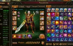 Vendo conta top legend online, montarias, modas, set full