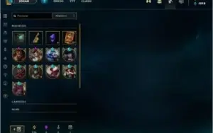 Conta League of Legends Nível 147 com 86 skins(2 Míticas)