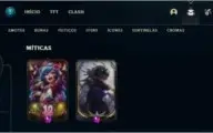 Conta League of Legends Nível 147 com 86 skins(2 Míticas)
