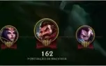 conta gold (com borda de platina)
