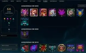 conta mestre lol