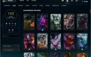 Conta lol 122 skins, Diamante 4 Soloq