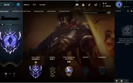 Conta LoL, Diamante l, 60% de WR