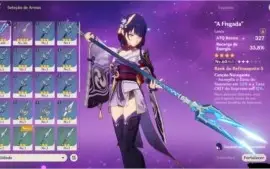 Genshin Impact Raiden c0 lvl 60 + fisgada r5lvl60 rank 34