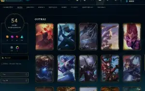 Conta Lol Full Acesso - Lvl 157 - 54 Skins - 130+ Campeões
