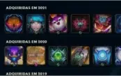 Conta Platina III com mais de 115 campeões e 53 skins