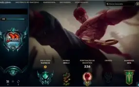 Conta Platina III com mais de 115 campeões e 53 skins