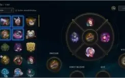 Conta Platina III com mais de 115 campeões e 53 skins