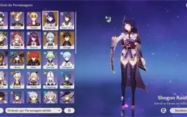 Genshin Impact conta com 5 personagens 5 estrelas