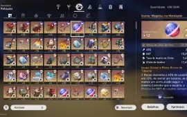 Star Rail: Conta lvl 60 Acheron c/ arma assinatura td upado