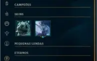 CONTA LOL GOLD II + VÁRIAS SKINS (VAI COM EMAIL!!!)