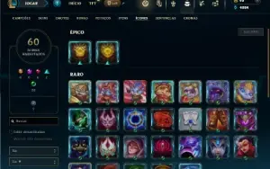 Unranked com 31 Champs e 12 Skins ( MAIN SUP )