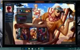 Conta Prata dois com muitas skins (sem exagero)